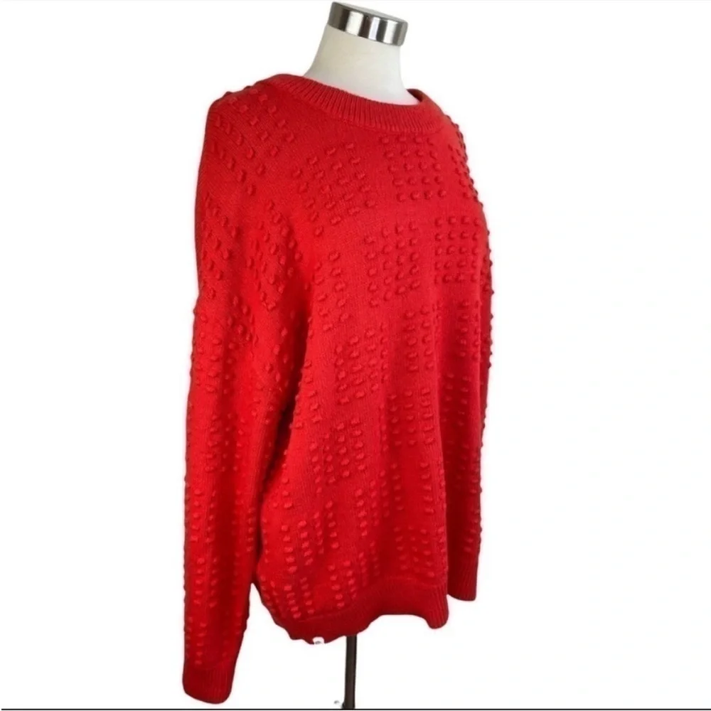 LEGO X Target NWT Textured Knit Red Sweater size XL